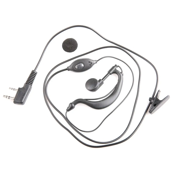 AURICOLARE MICROFONO + PTT - BAOFENG
