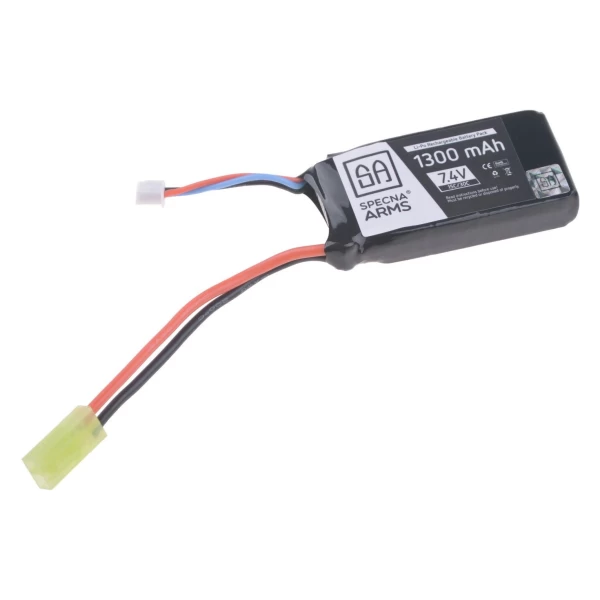 BATTERIA LIPO 7,4V 1300mAh 15/30C - SPECNA ARMS