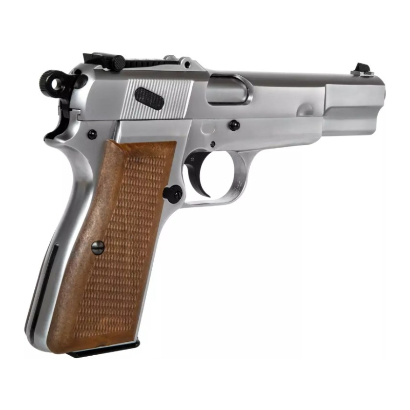BROWNING MK3 HI-POWER-SV FULL METAL GBB - SILVER - WE - immagine 5