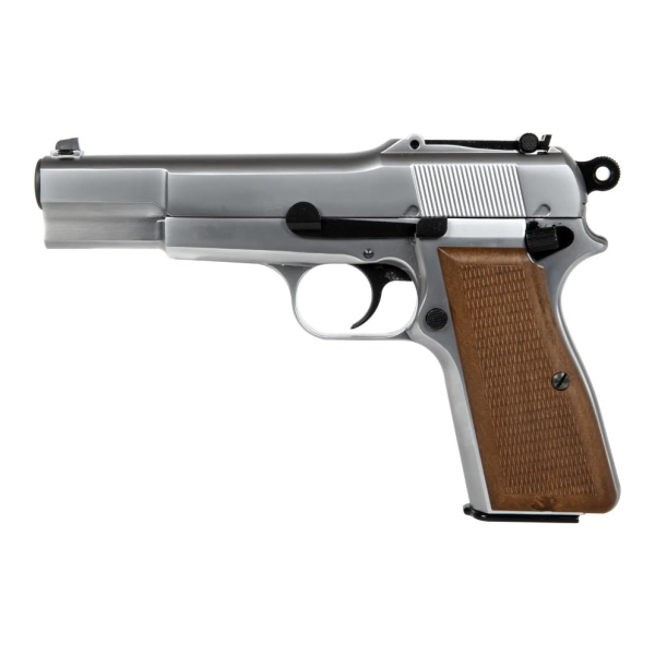 BROWNING MK3 HI-POWER-SV FULL METAL GBB - SILVER - WE