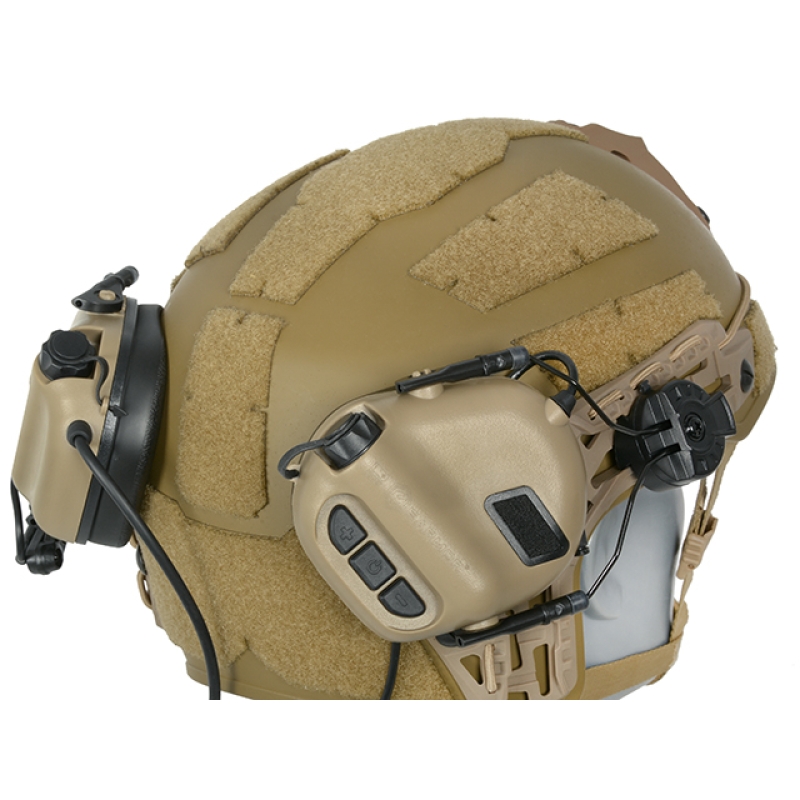 CUFFIE TATTICHE M32H PER ELMETTO - FOLIAGE GREEN - EARMOR - immagine 6