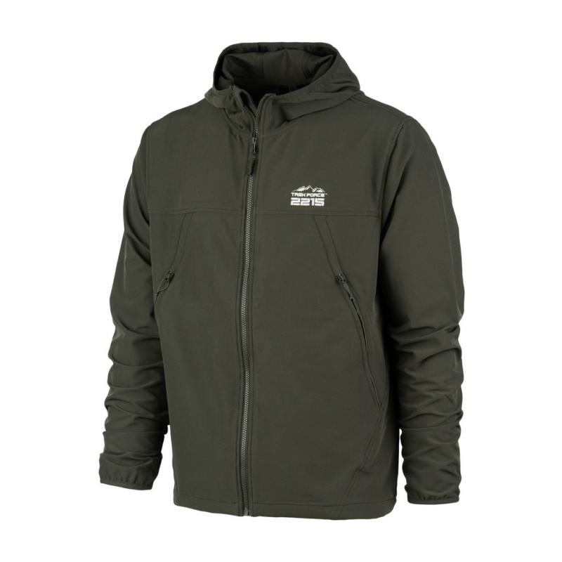 GIACCA SOFTSHELL TRAIL - RANGER GREEN - TASK FORCE 2215 - immagine 2