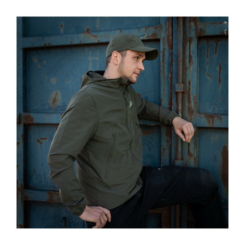 GIACCA SOFTSHELL TRAIL - RANGER GREEN - TASK FORCE 2215 - immagine 7