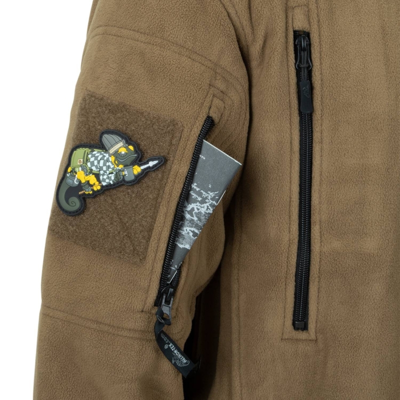 PATRIOT JACKET DOUBLE FLEECE - COYOTE - HELIKON TEX - immagine 12