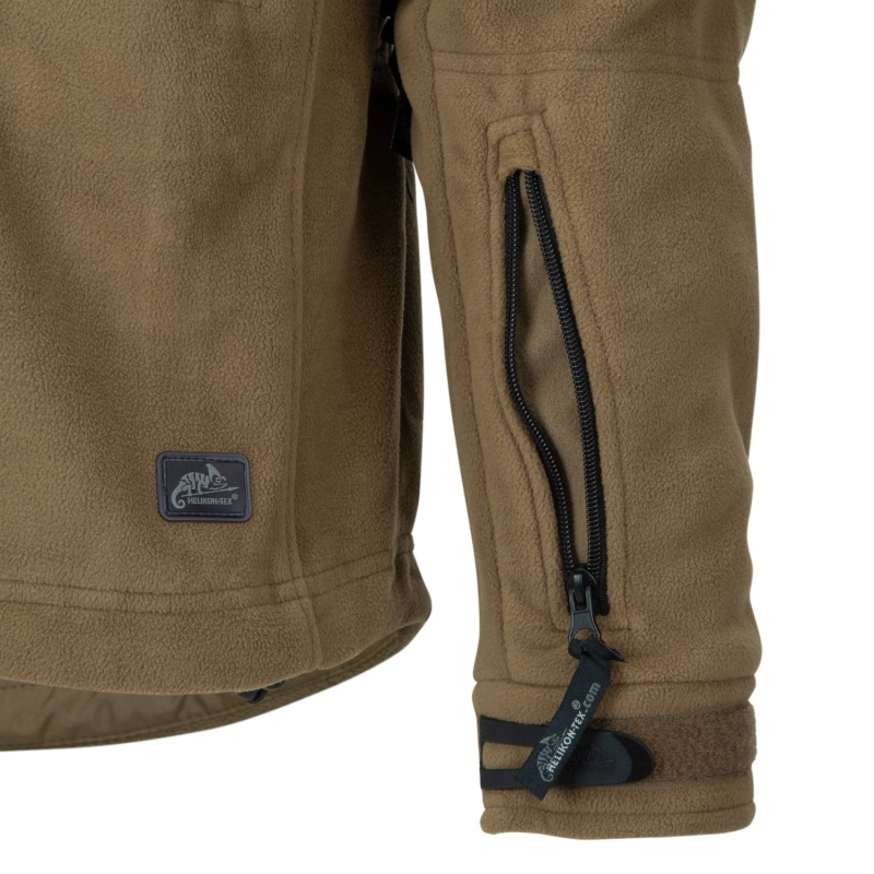 PATRIOT JACKET DOUBLE FLEECE - COYOTE - HELIKON TEX - immagine 8