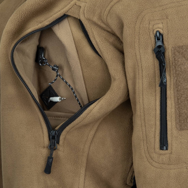 PATRIOT JACKET DOUBLE FLEECE - COYOTE - HELIKON TEX - immagine 5