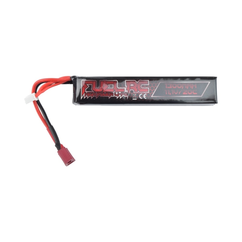 BATTERIA LIPO 11,1V 1300mAh 20C T-DEANS - FUEL