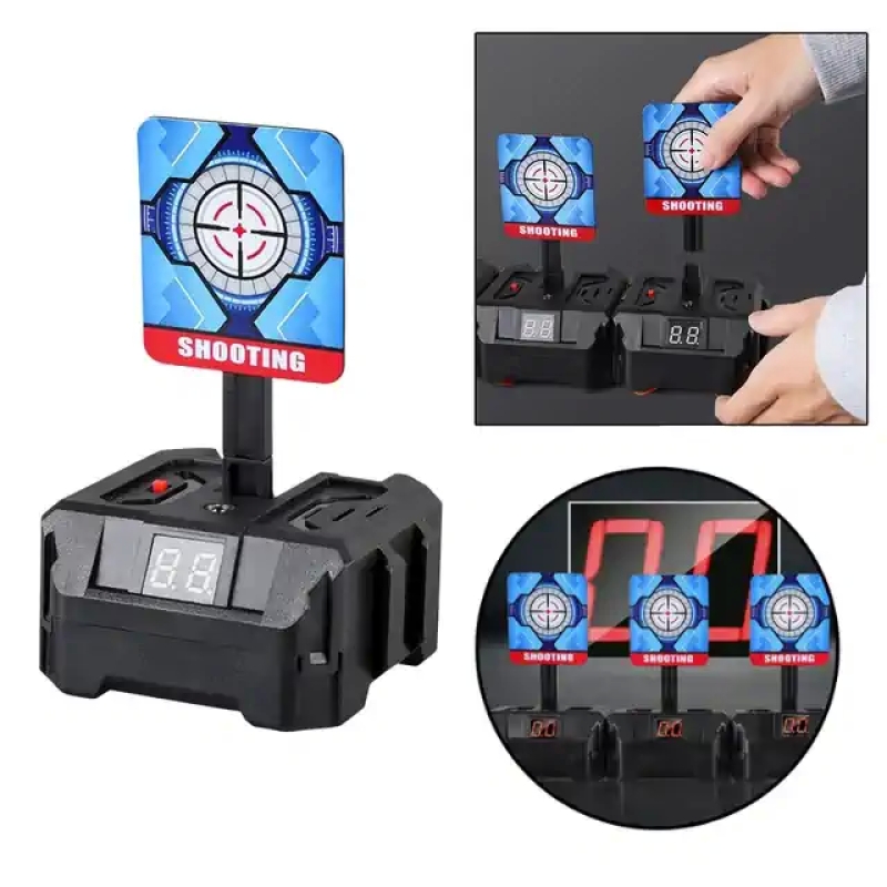 TARGET CON DISPLAY DIGITALE AUTOMATICO - BATTLE AXE - immagine 2