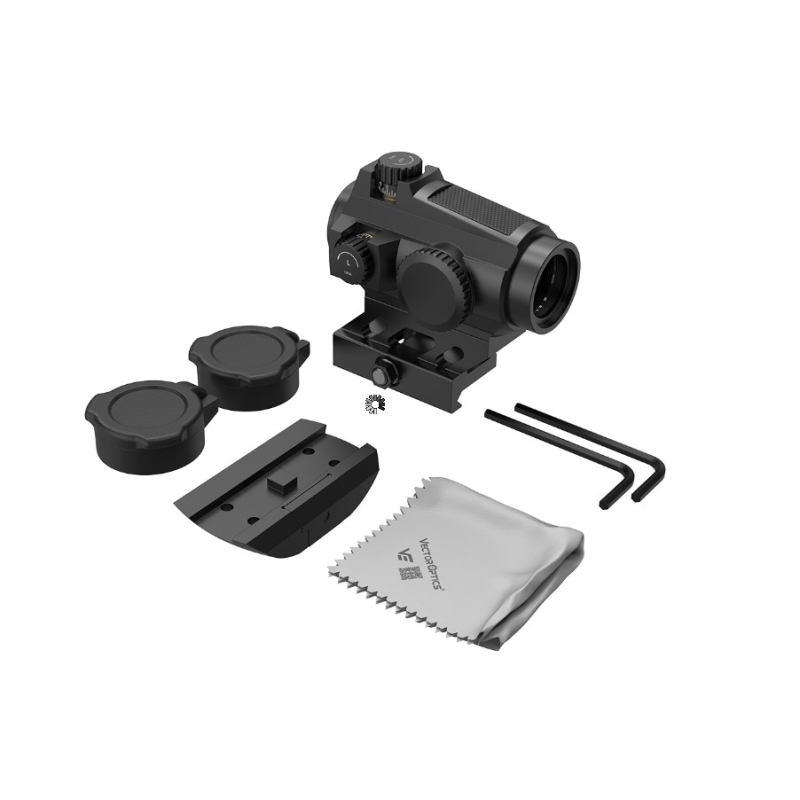 RED DOT MAVERICK II PLUS 1X22 SOLAR - VECTOR OPTICS - immagine 8