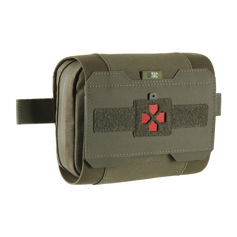 MEDICAL POUCH LARGE ELITE HORIZONTAL - RANGER GREEN - M-TAC - immagine 3