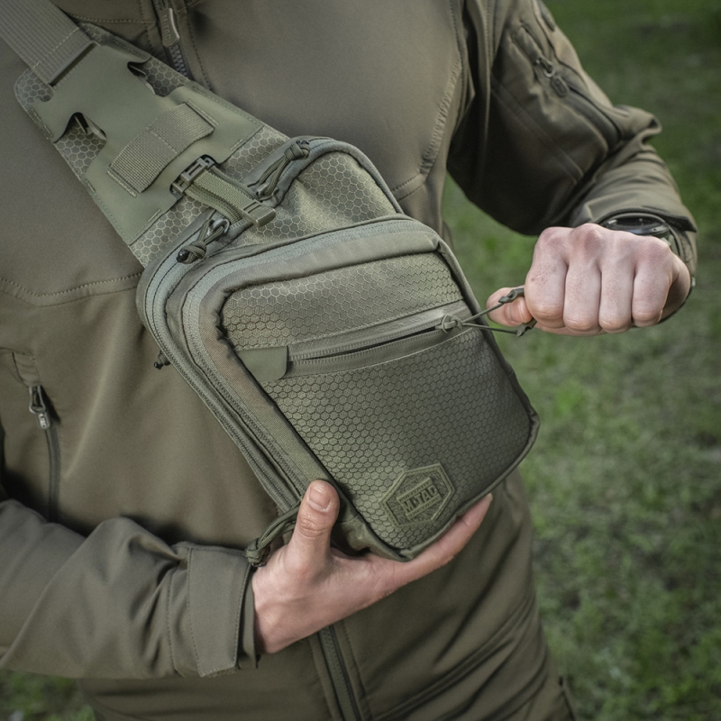 BORSA SLING PISTOL BAG ELITE HEX - RANGER GREEN - M-TAC - immagine 4