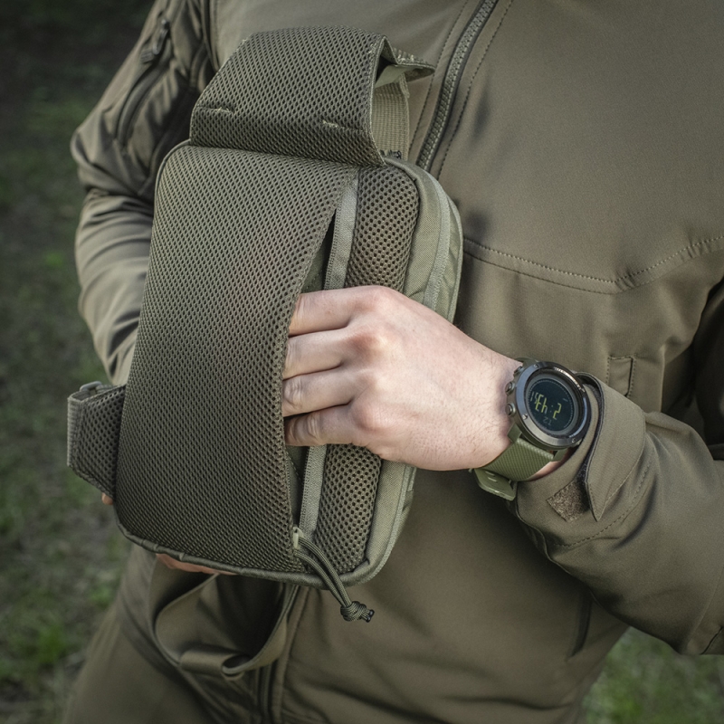 BORSA SLING PISTOL BAG ELITE HEX - RANGER GREEN - M-TAC - immagine 5