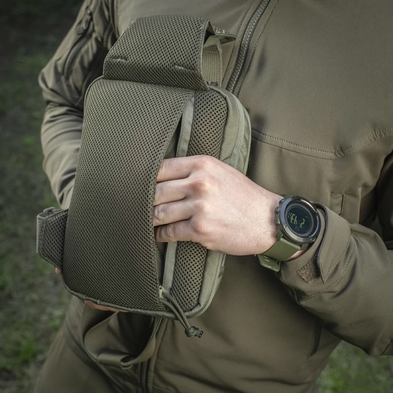 BORSA SLING PISTOL BAG ELITE HEX - RANGER GREEN - M-TAC - immagine 5