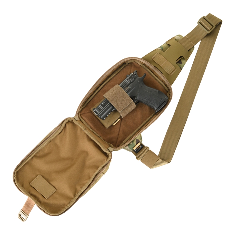BORSA SLING PISTOL BAG ELITE HEX - MULTICAM/COYOTE - M-TAC - immagine 3