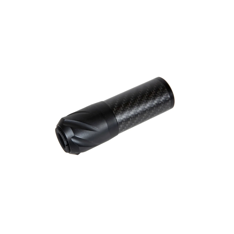 SILENZIATORE DSL2 IN FIBRA DI CARBONIO 100 MM - CORE AIRSOFT ITALY - immagine 2