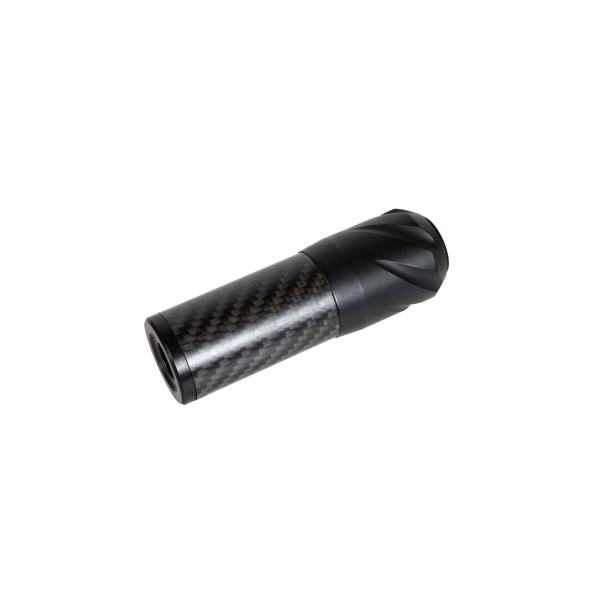 SILENZIATORE DSL2 IN FIBRA DI CARBONIO 100 MM - CORE AIRSOFT ITALY