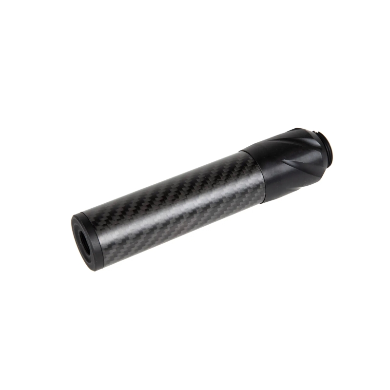 SILENZIATORE DSL2 IN FIBRA DI CARBONIO 150 MM - CORE AIRSOFT ITALY