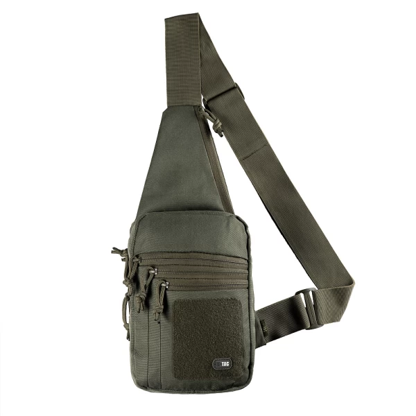 TACTICAL BAG SHOULDER CHEST PACK - OD GREEN - M-TAC