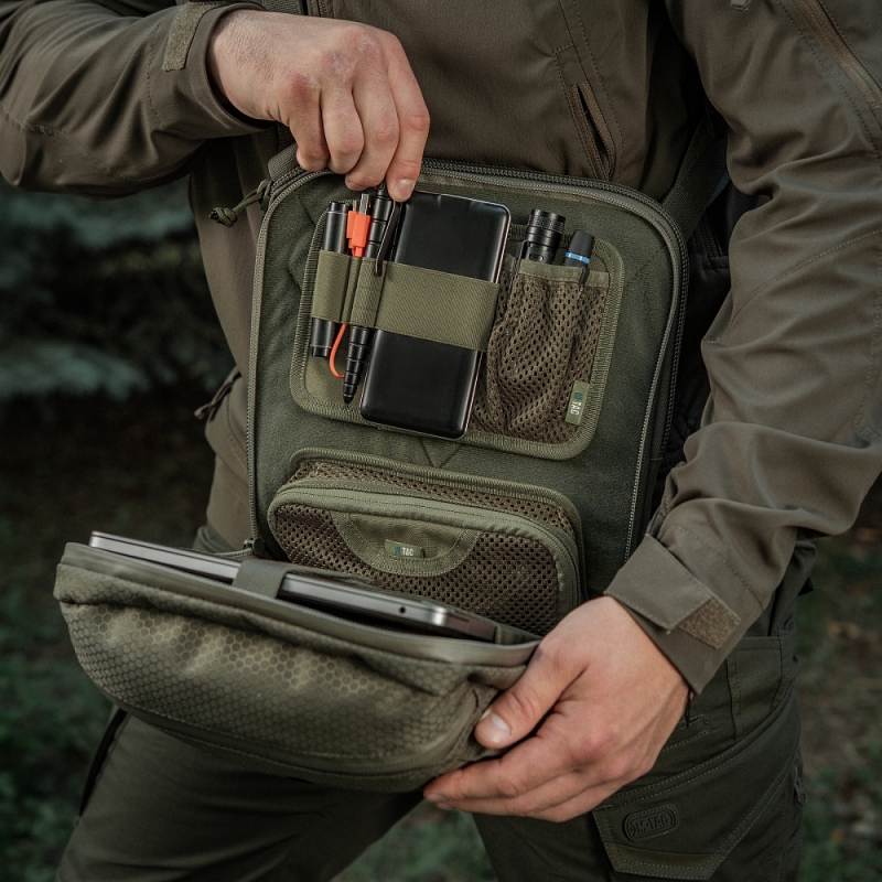 BORSA PER TABLET LASER CUT HEX - COYOTE - M-TAC - immagine 5