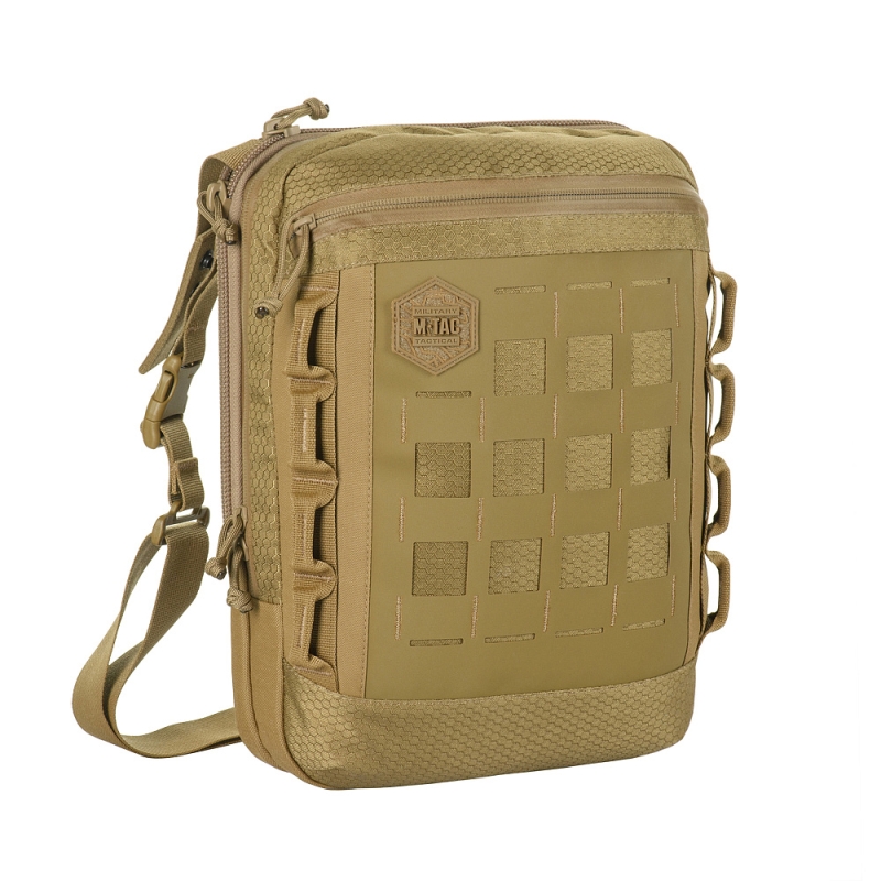 BORSA PER TABLET LASER CUT HEX - COYOTE - M-TAC - immagine 2