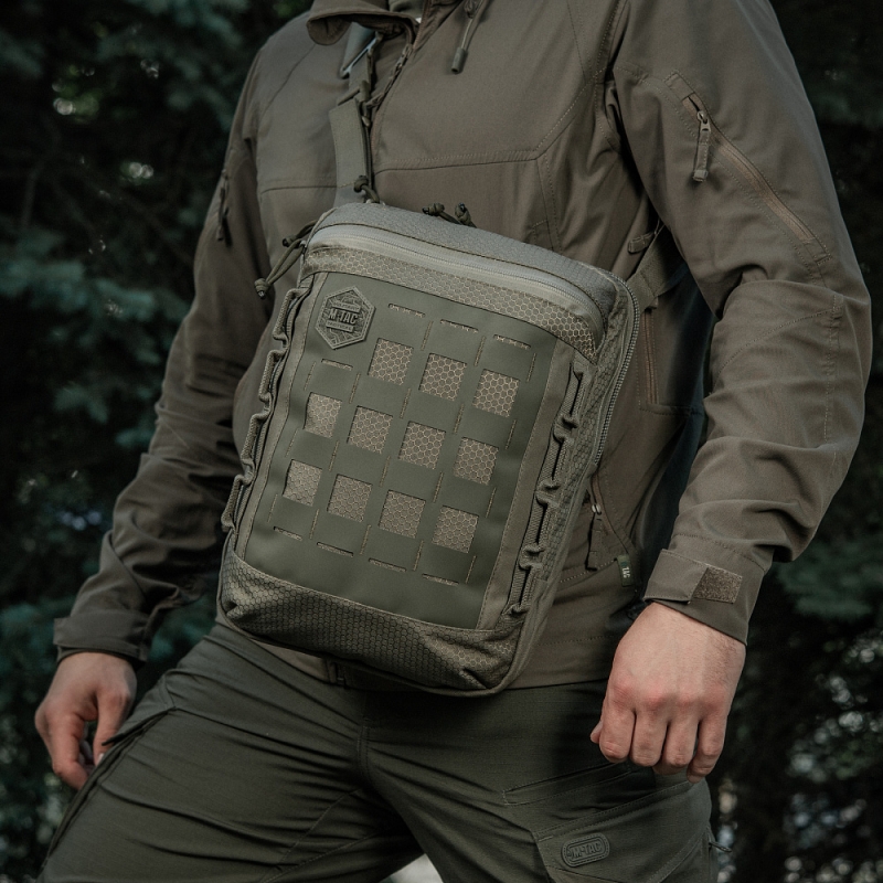 BORSA PER TABLET LASER CUT HEX - RANGER GREEN - M-TAC - immagine 11