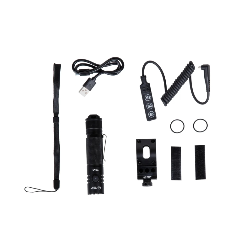 TORCIA TATTICA TT45 1900 LUMEN - THETA LIGHT - immagine 4