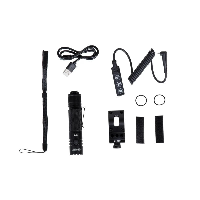 TORCIA TATTICA TT45 1900 LUMEN - THETA LIGHT - immagine 4