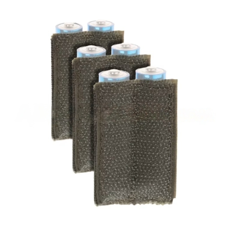 3X PORTA BATTERIE AA DOPPIO - OD GREEN - INVADER GEAR - immagine 2