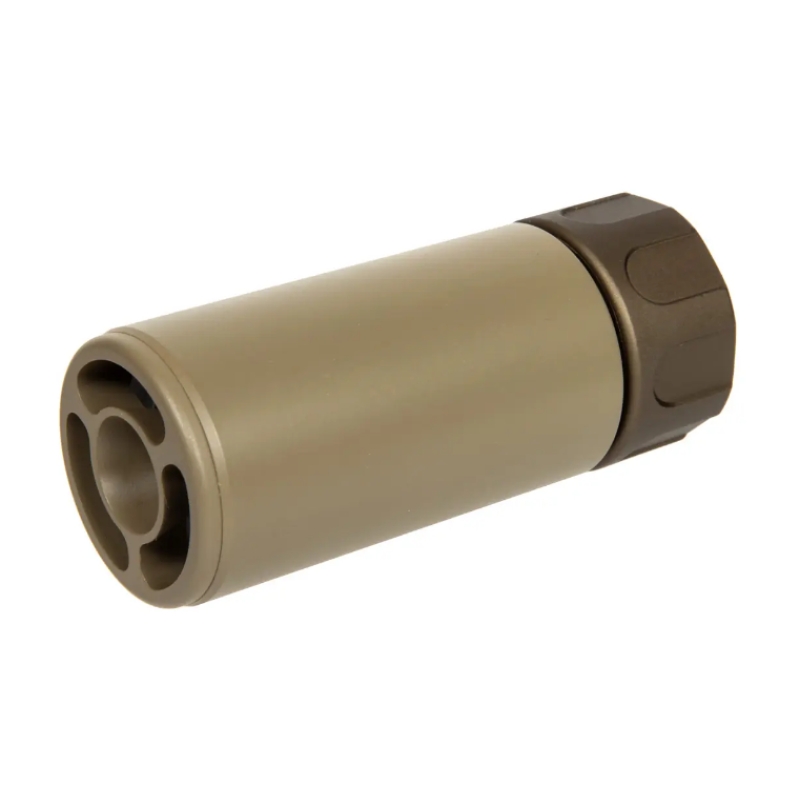 MTU FIRE V2 - MINI SILENZIATORE TRACCIANTE CON FIAMMA 3D - TAN - SPECNA ARMS - immagine 2
