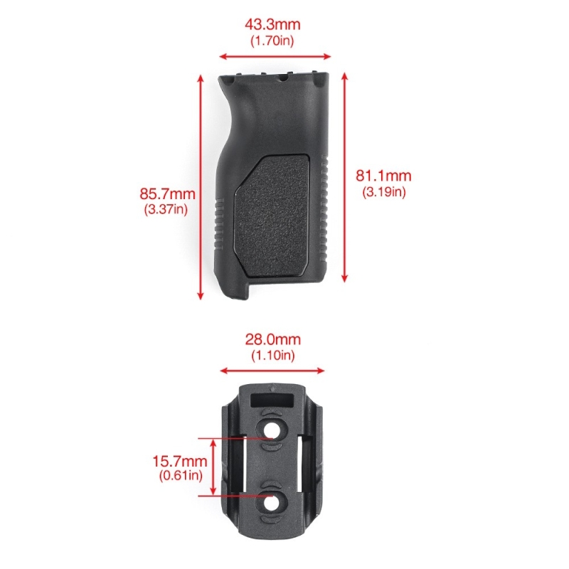 IMPUGNATURA FRONTALE M-LOK/KEYMOD - MP - immagine 6