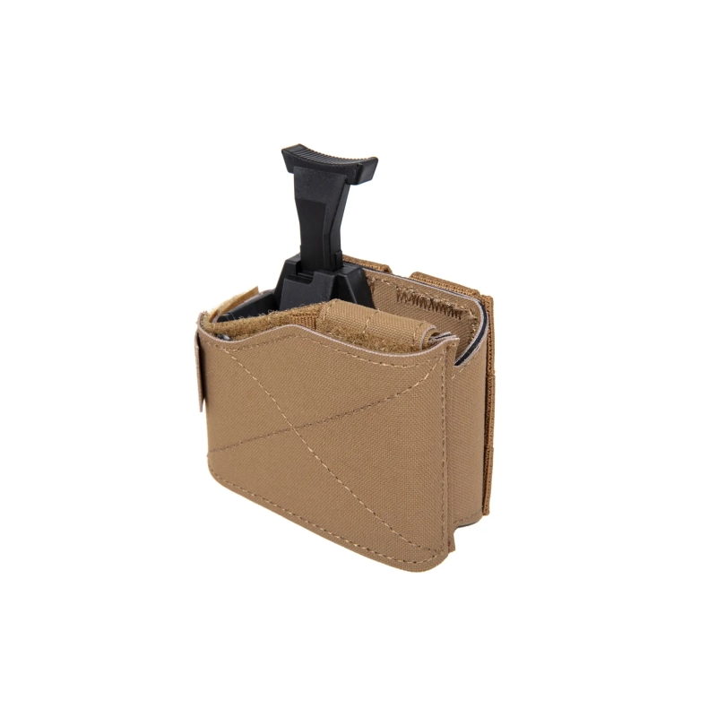 FONDINA UNIVERSALE GB-80 CINTURA/MOLLE COYOTE - WOSPORT - immagine 2