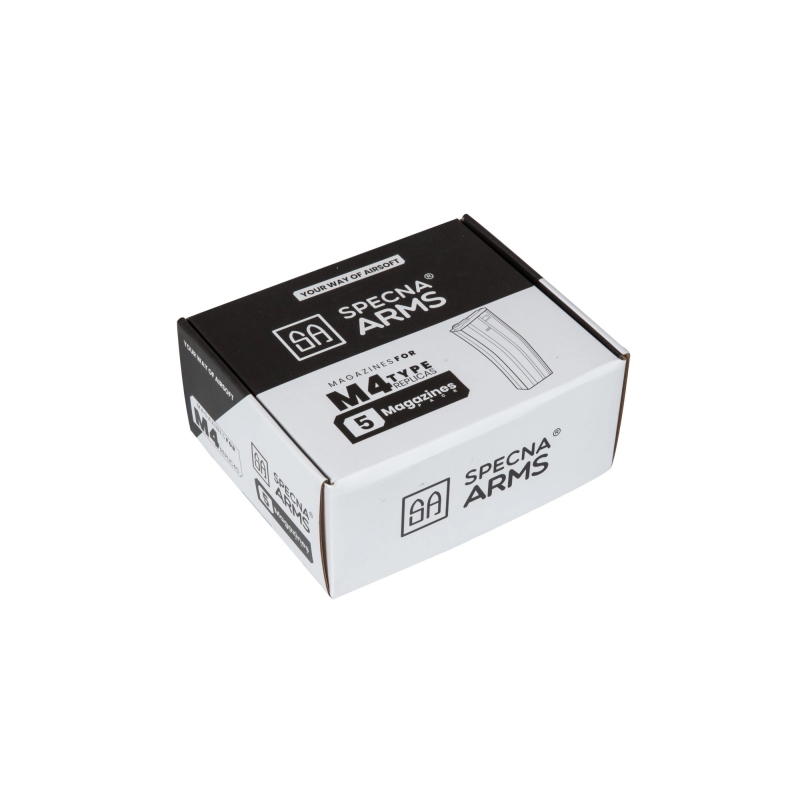PACK 5X CARICATORI M4 300 BB - SPECNA ARMS - immagine 5