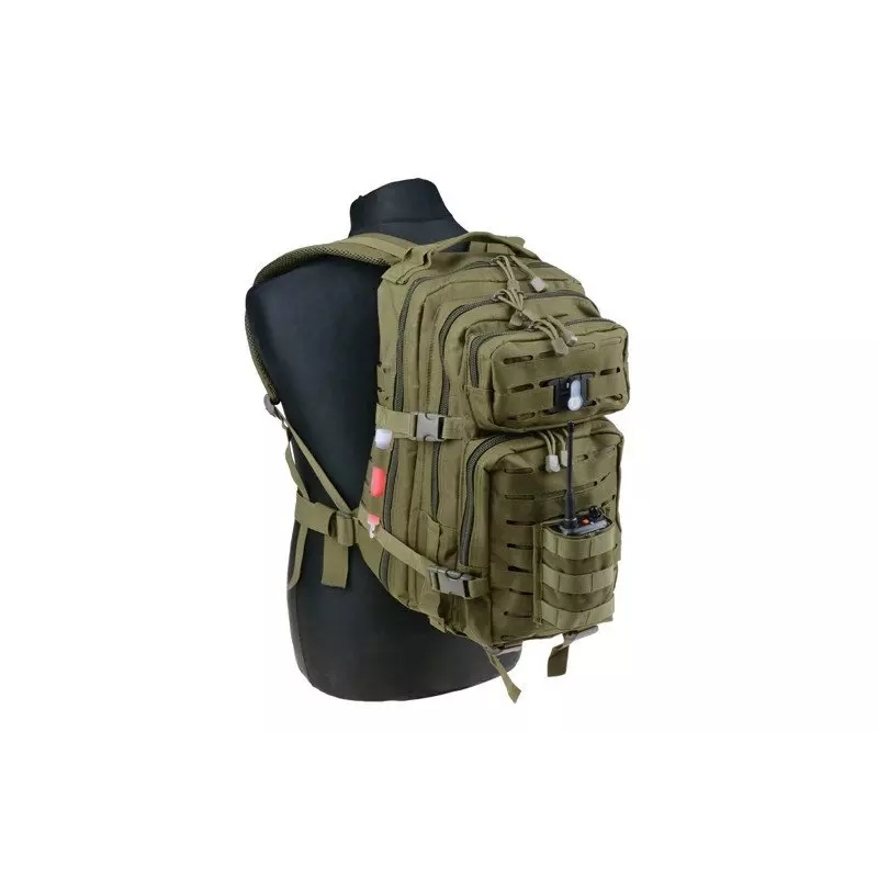 ZAINO TATTICO LASER CUT - OD GREEN - GFC - immagine 8
