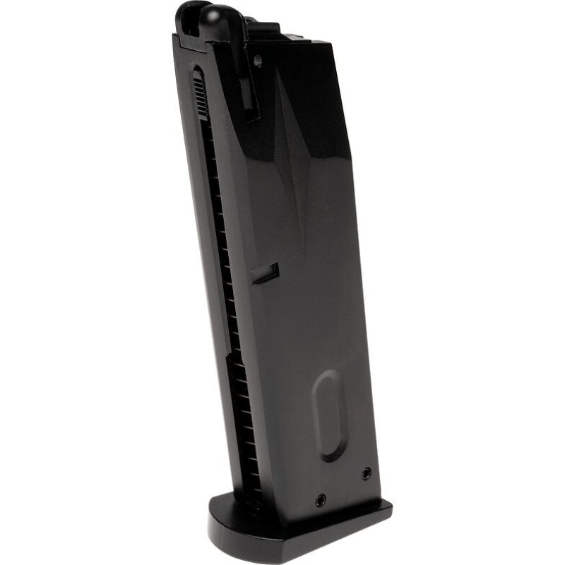 BERETTA M9 GBB - BLACK /SILVER - SLONG - immagine 2