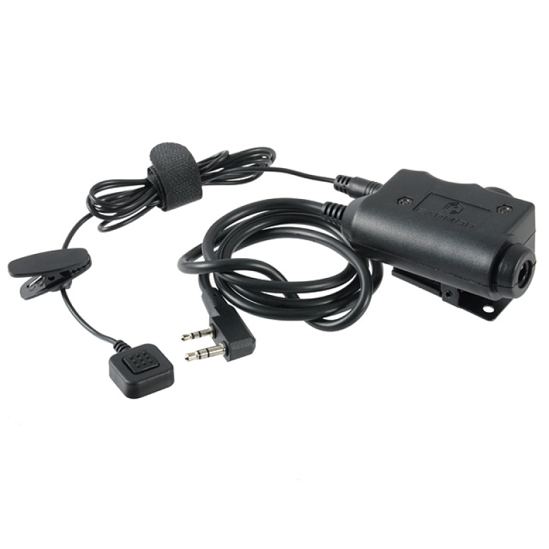 PULSANTE TATTICO M52 PER M32 ATTACCO BAOFENG + PTT - EARMOR - immagine 2