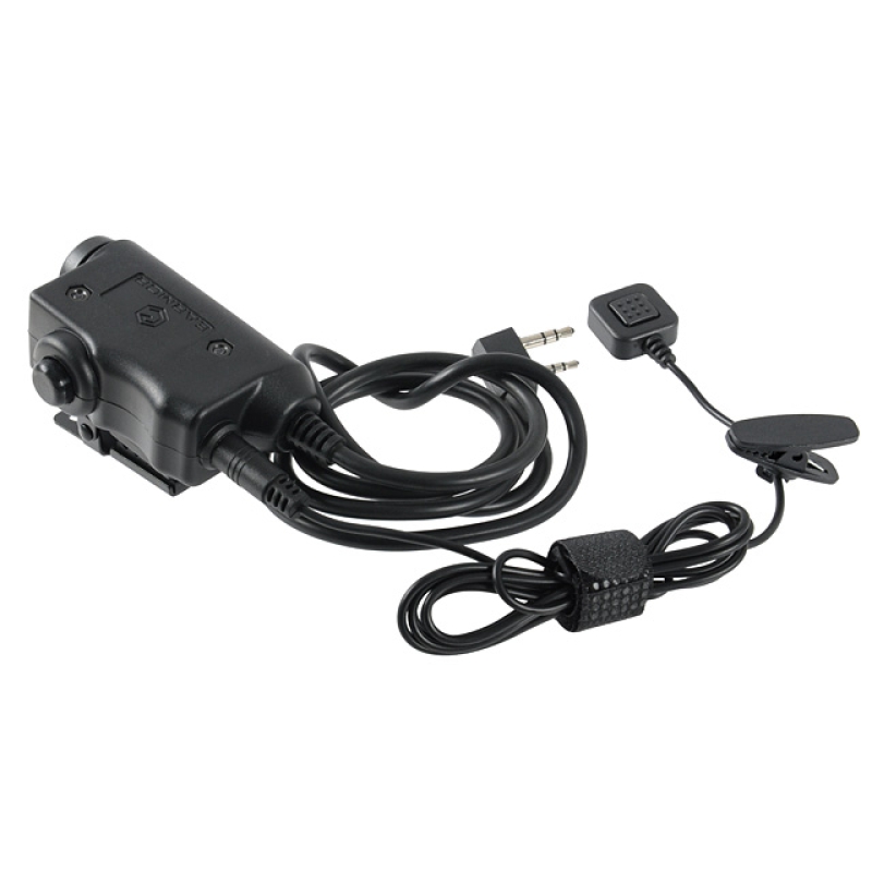 PULSANTE TATTICO M52 PER M32 ATTACCO BAOFENG + PTT - EARMOR - immagine 3