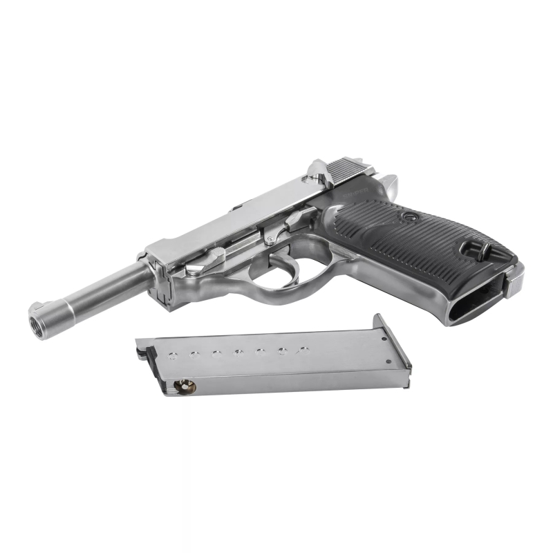 P38 FULL METAL GBB - SILVER - WE - immagine 2