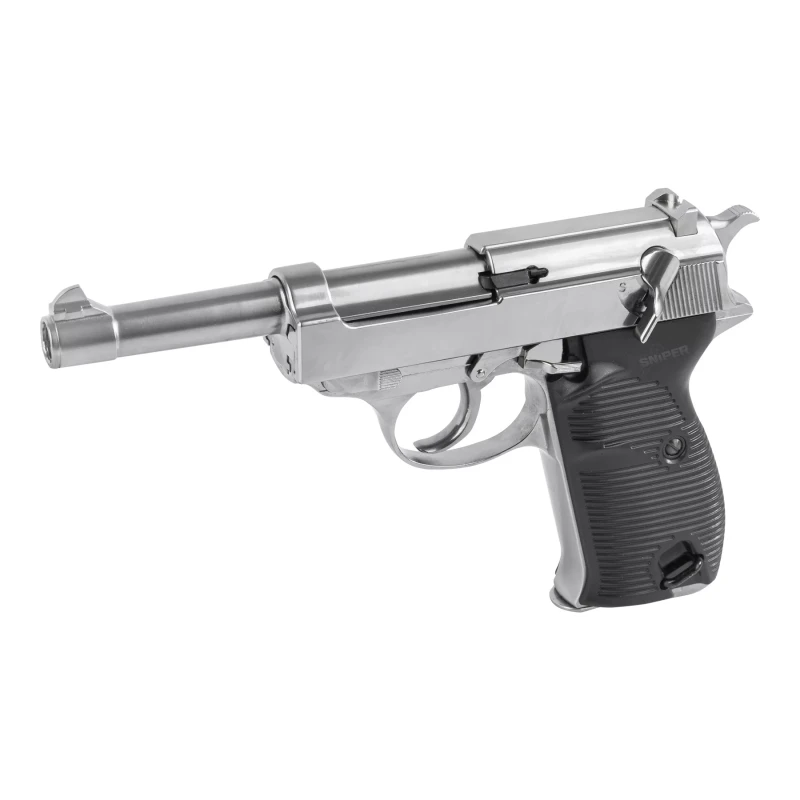 P38 FULL METAL GBB - SILVER - WE - immagine 3