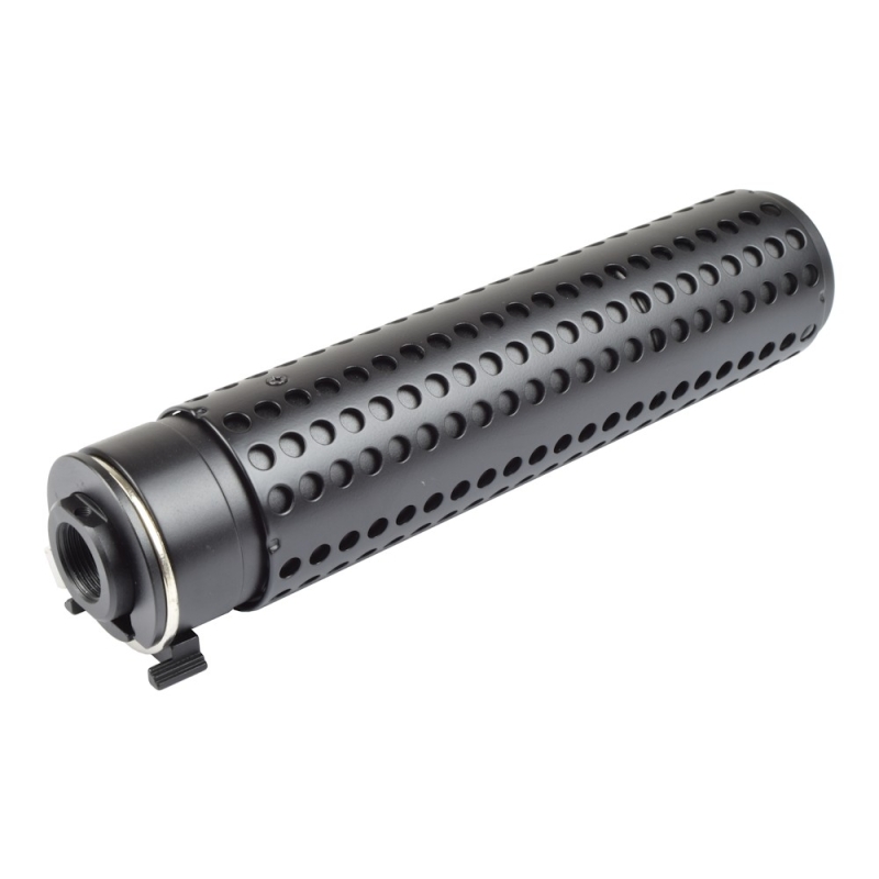 SILENZIATORE CON SGANCIO QD 180MM - BATTLE AXE - immagine 2