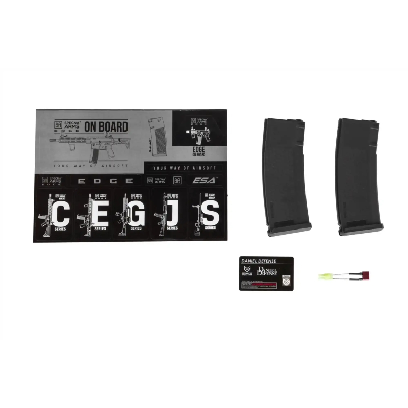 M4 E28 RIS III 14,5" HAL ETU DANIEL DEFENSE - STEEL GREY - SPECNA ARMS - immagine 13
