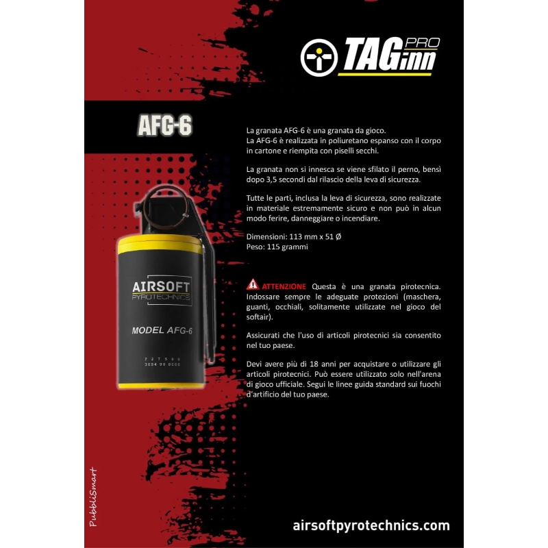 GRANATA AFG-6 - TAG INN - immagine 2