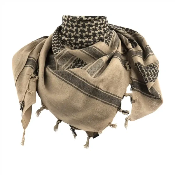 SHEMAG IN COTONE - COYOTE/NERO - M-TAC