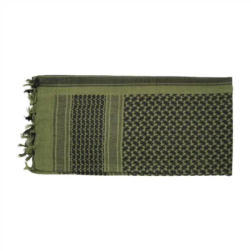 SHEMAG IN COTONE - OD GREEN/NERO - M-TAC - immagine 3