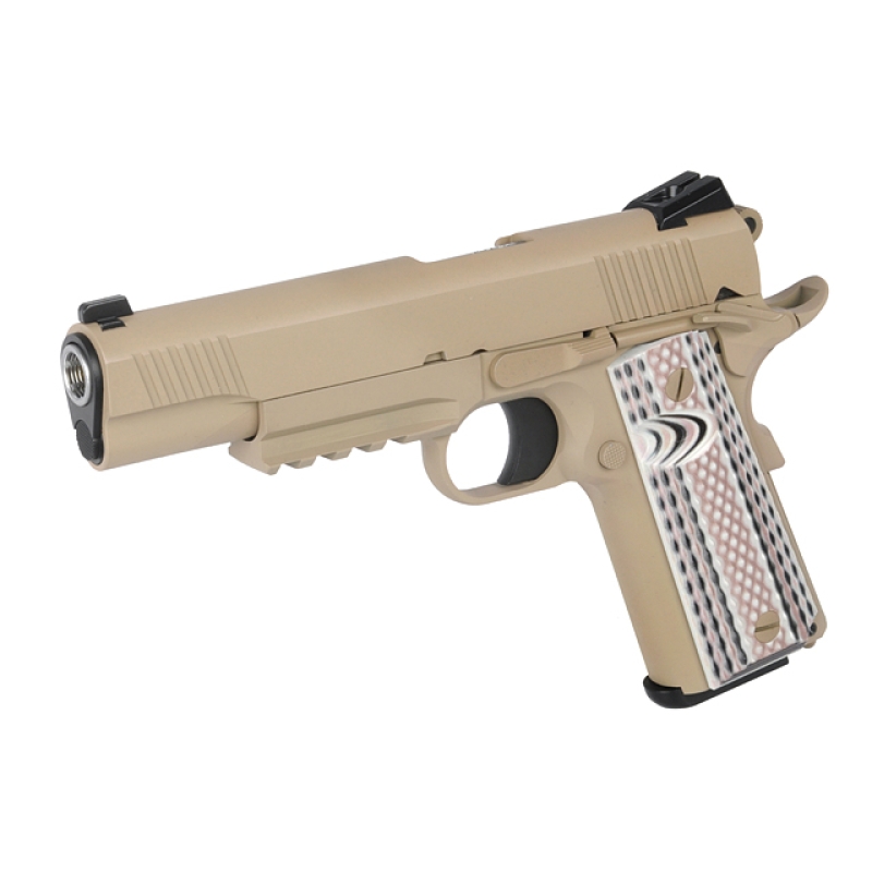1911 M45 A1 GBB - TAN - WE - immagine 3