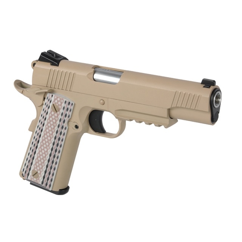 1911 M45 A1 GBB - TAN - WE - immagine 4