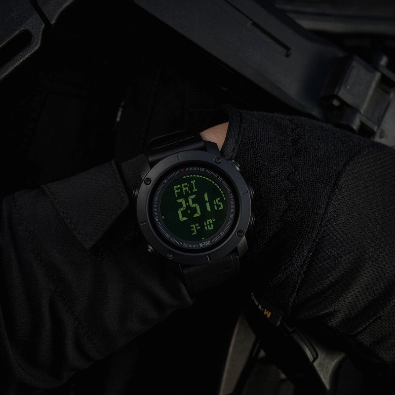 OROLOGIO TATTICO CON BUSSOLA 2095 - M-TAC - immagine 6