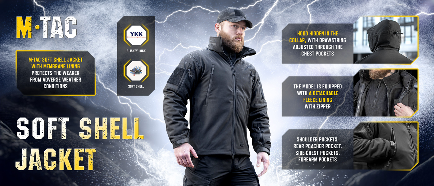 Gunshot - M-tac softshell