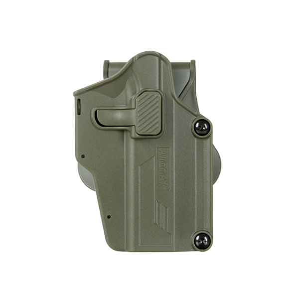 FONDINA RIGIDA DA CINTURA UNIVERSALE - OD GREEN - AMOMAX