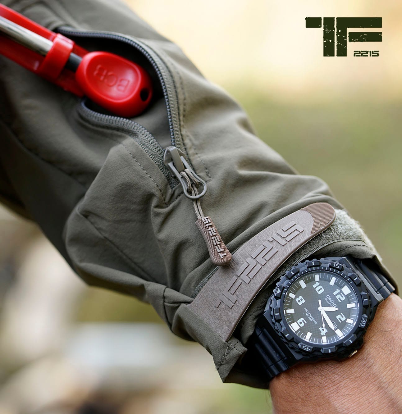 SOFTSHELL ECHO ONE TEFLON SYSTEM - RANGER GREEN - TASK FORCE 2215 - immagine 3
