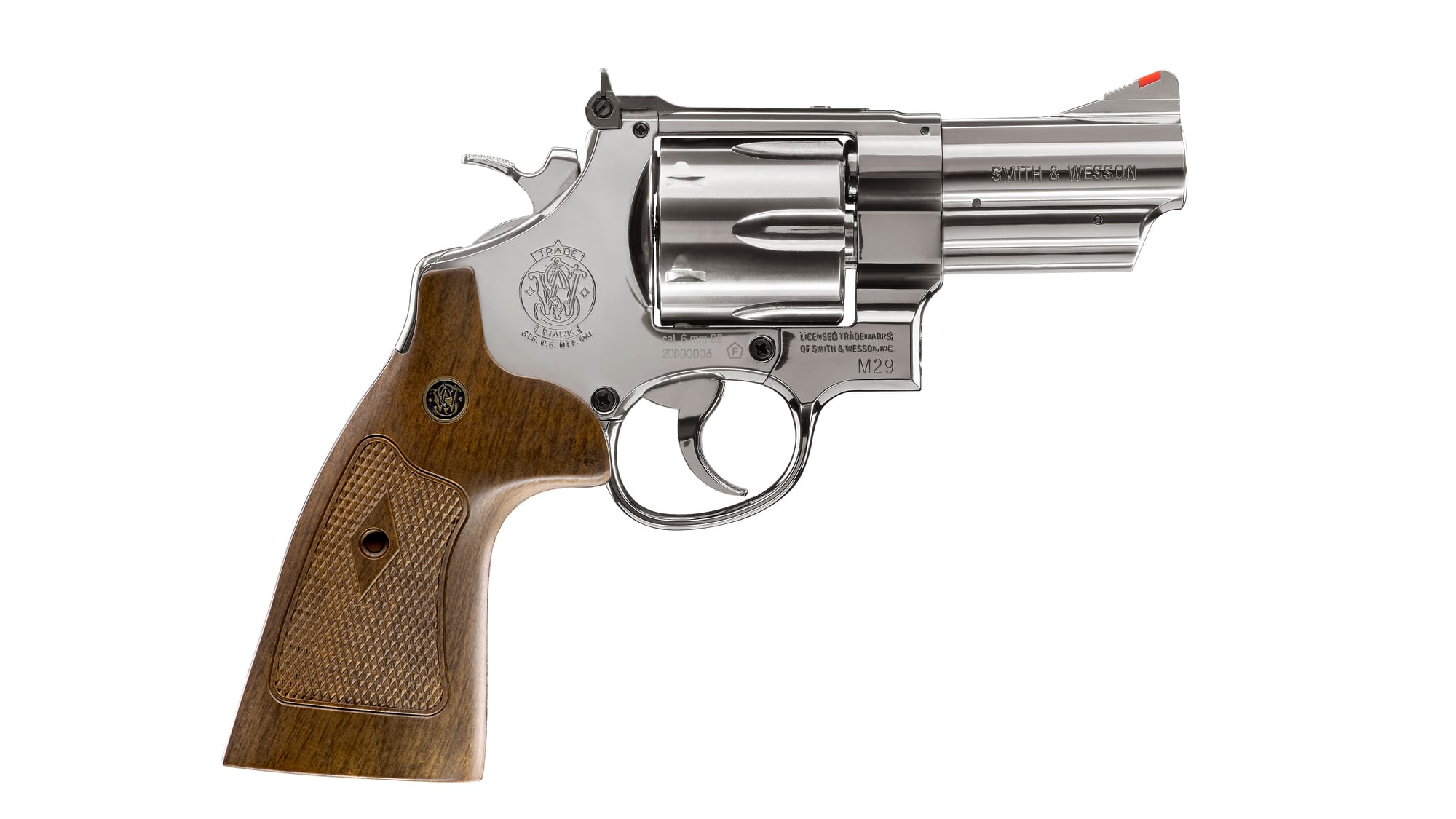 SMITH&WESSON M29 3" CO2 - CROMATA - UMAREX - immagine 3